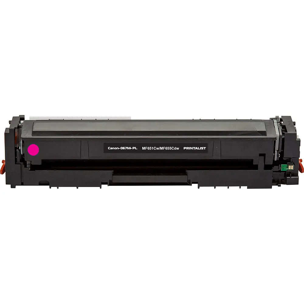 Картридж тон. PRINTALIST для Canon MF651Cw/MF655Cdw/MF657Cdw/LBP631Cw аналог Canon 067 Magenta ( 1250 ст.) (Canon-067M-PL) - фото 2