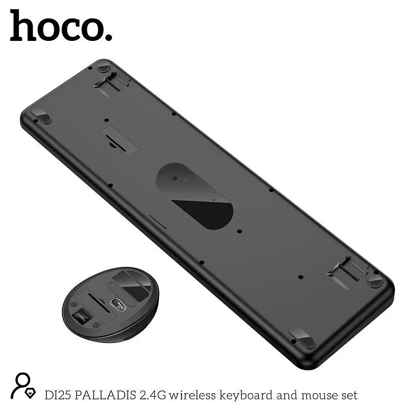 Набор Мышь и клавиатура HOCO DI25 PALLADIS 2.4G wireless keyboard and mouse set (Ukr/Ru/En) - фото 7