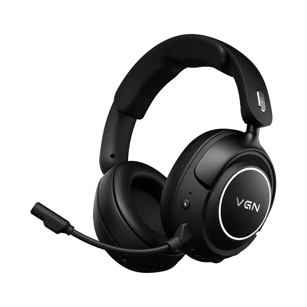 VGN OMNISOUND PRO професійна ігрова гарнітура 7.1 для FPS, 53 мм драйвери, до 120 год автономності Black