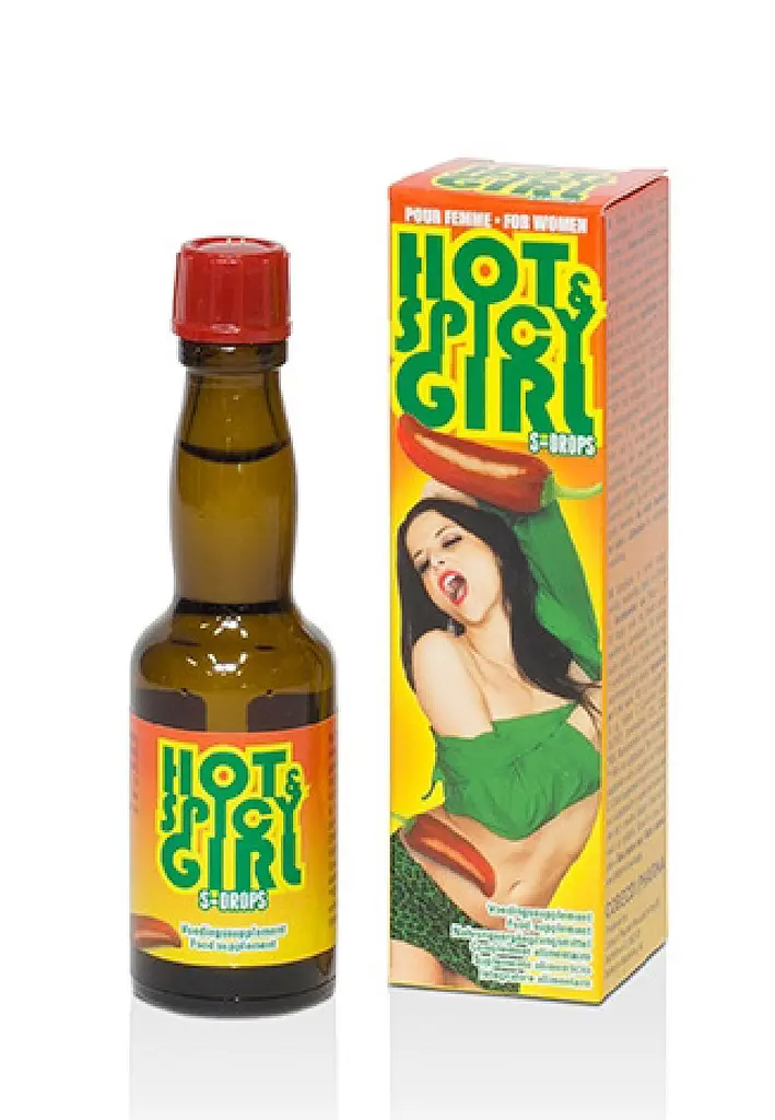 Збуджувальні краплі для жінок Hot Spicy Girl 20 мл - фото 2