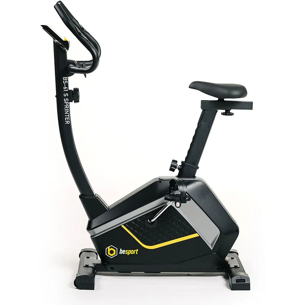 Велотренажер Besport BS-611S Sprinter магнітний чорно-жовтий - фото 5