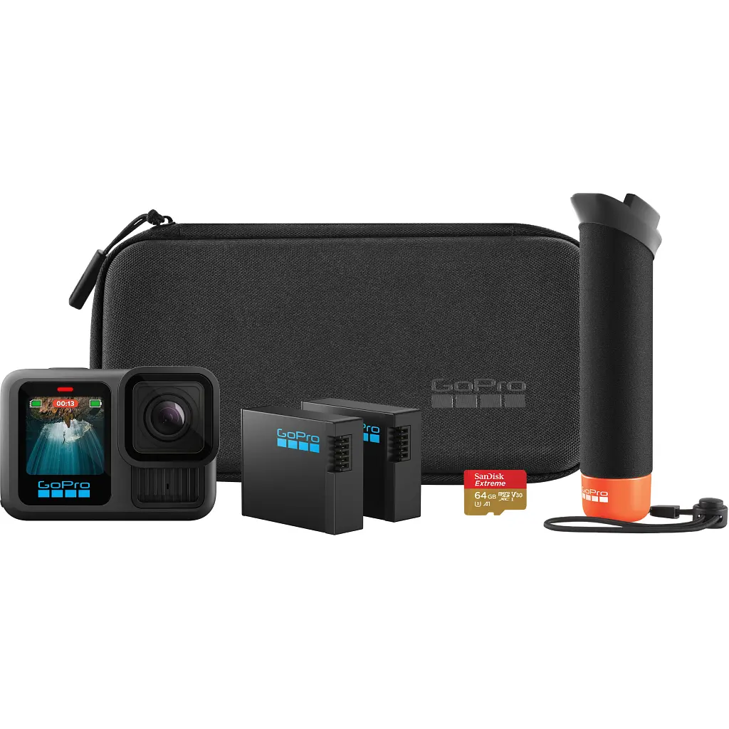 Екшн-камера GoPro HERO13 Black + Enduro + SD Card + Handler Floating (CHDRB-131-RW) - фото 3