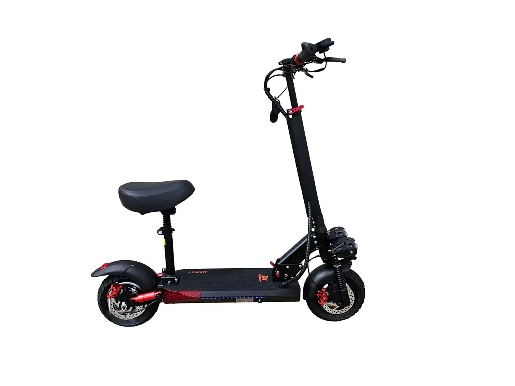Электросамокат с сидением KugooKirin M4 PRO Plus (1000W, 18Ah) NFC ключи, 3 фары - фото 2