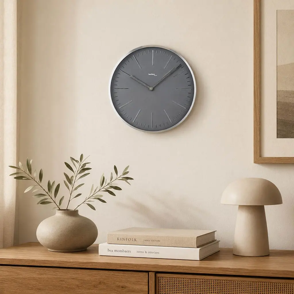 Настінний годинник Technoline WT7215 Grey (WT7215) - фото 2