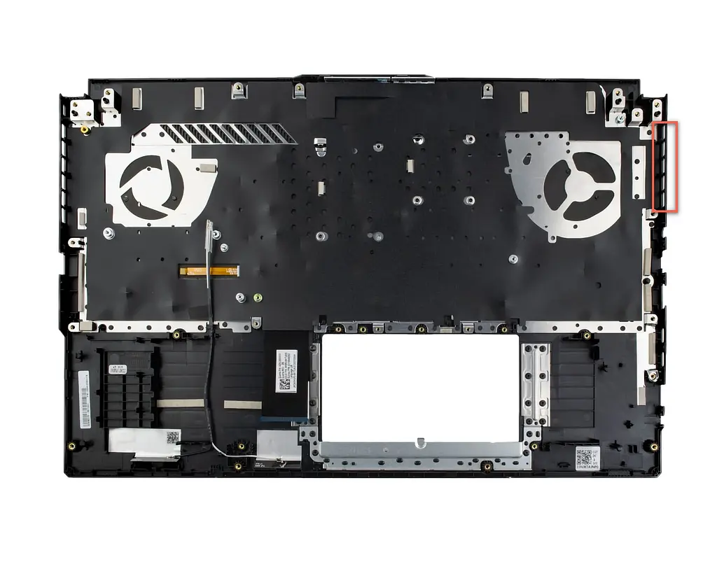 Топкейс ноутбука / верхня панель та клавіатура для ноутбука Asus TUF Gaming A17/F17 FA707, FX707 (90NR0EF5-R31UA1) Оригінал від Asus - фото 2