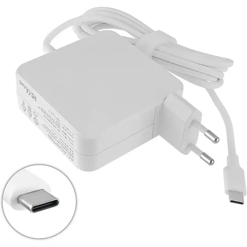 Блок питания OEM Xiaomi 65 W usb-c зарядное устройство белое - фото 3