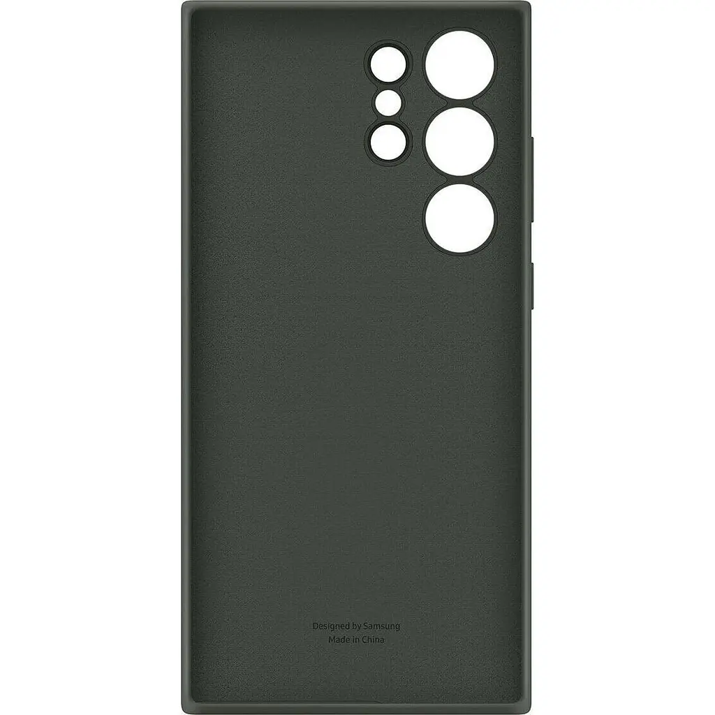 Оригінальний силіконовий чохол Samsung Silicone Case для Samsung Galaxy 23 Ultra (S918) Khaki EF-PS918TGEGRU - фото 4