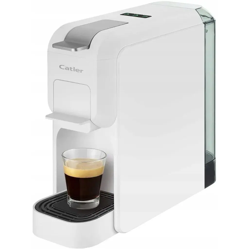 Кавоварка капсульна Catler Porto 0.8 л + бокс для адаптерів та капсул біла - фото 2