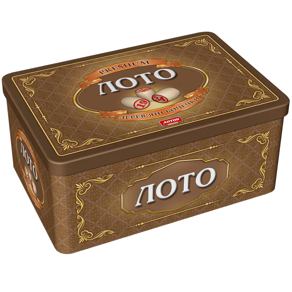 Настільна гра Artos Games Лото XL 25х11х17 см від 6 років Коричневий (SR-113-N-931)