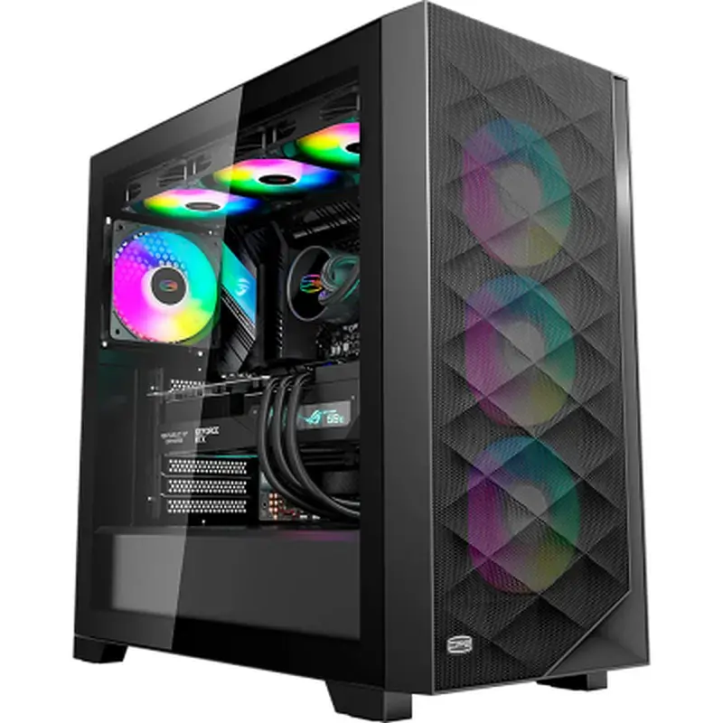 Корпус для ПК PcCooler C3D510 BK ARGB - фото 6