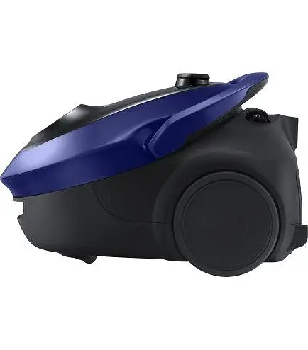 Пилосос Samsung VC07M25H0WB/UK, Blue, 750W, тип збирання суха, мішок, пилозбірник 2.5L, насадки підлога/килим, основна, щілинна - фото 2
