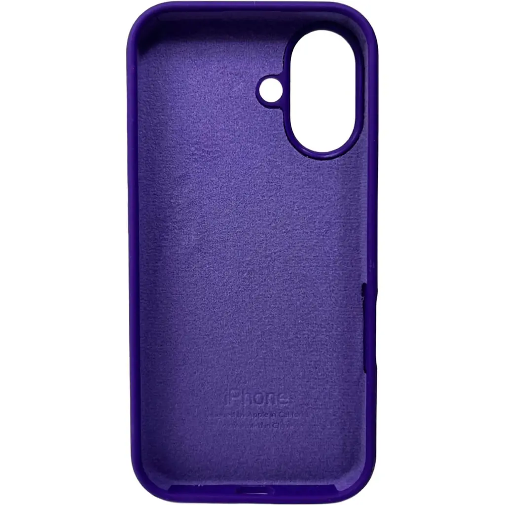 Чохол Silicone Case для Apple iPhone 16 Ultra Violet AA [115049] - фото 3