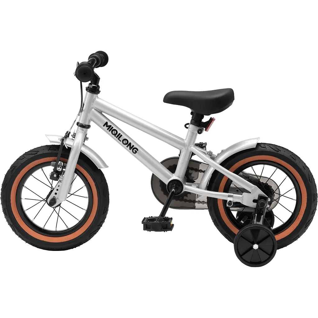 Дитячий велосипед Miqilong ST 12" сріблий (RBB-ST12-SILVER) - фото 3