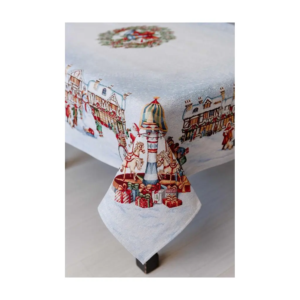 Скатертина Прованс гобеленова Carousel 135х140 см (041783) - фото 4
