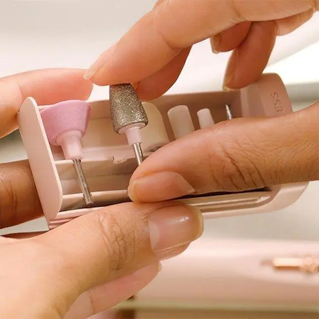 Фрезер домашній портативний для манікюру та педикюру Flawless Salon Nails - фото 3
