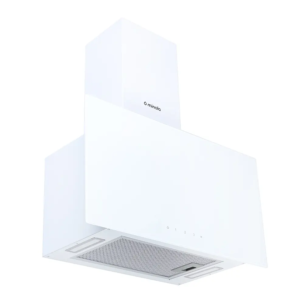Витяжка декоративна похила Minola HVS 6744 WH 1100 LED - фото 2