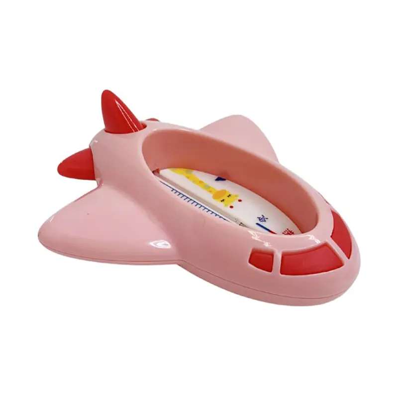 Игрушка-термометр для ванной "Самолет" Mega Zayka MGZ-1106(Pink) - фото 2