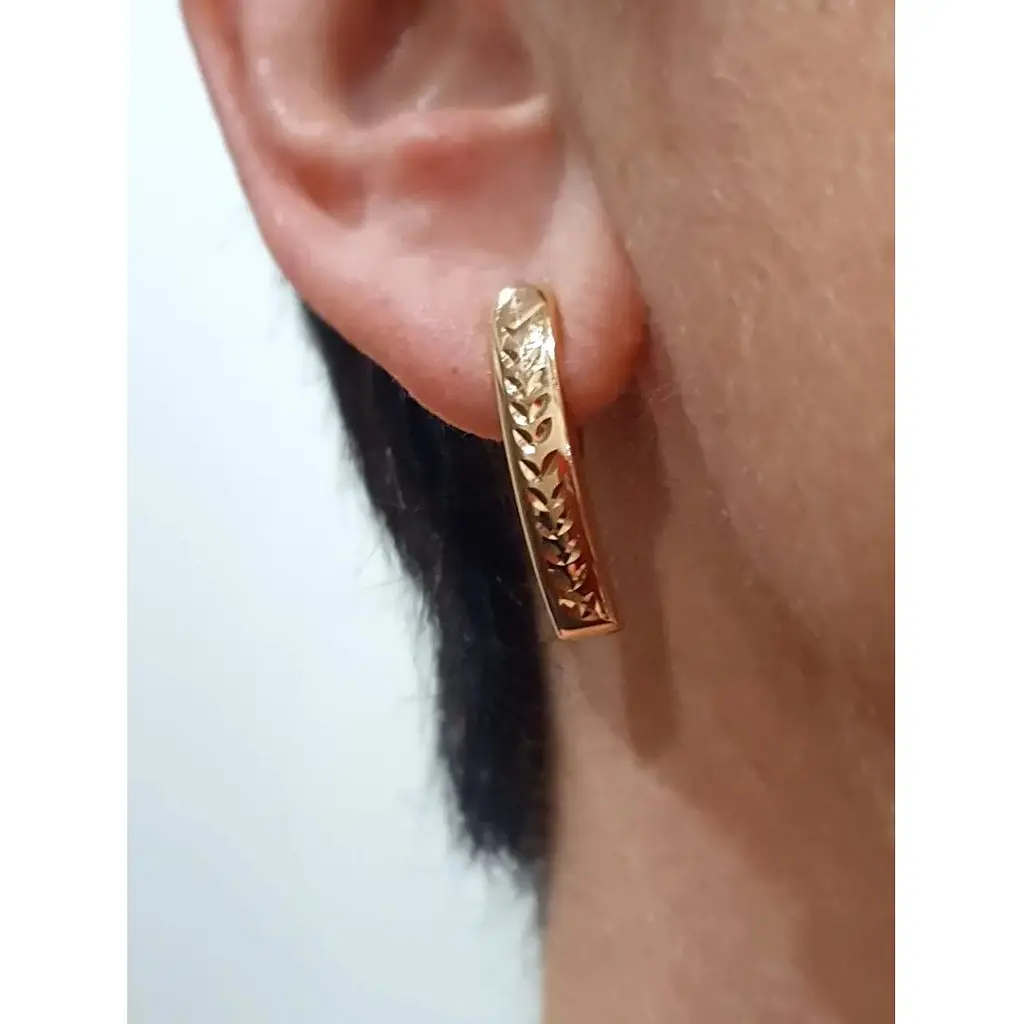 Золоті сережки Tango. 470482 - фото 2