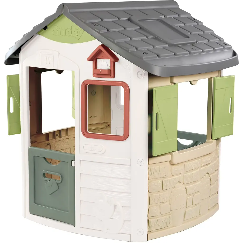 Будинок лісника Smoby Life Нео зі ставнями 123x115x132 см (7600810504)