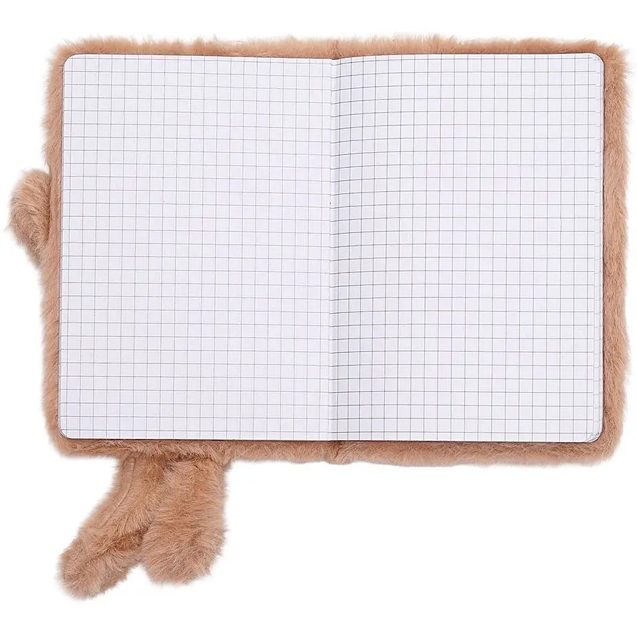 Блокнот А6 ZiBi Capybara Kids Line плюшевый клетка 80 листов (ZB700014) - фото 12