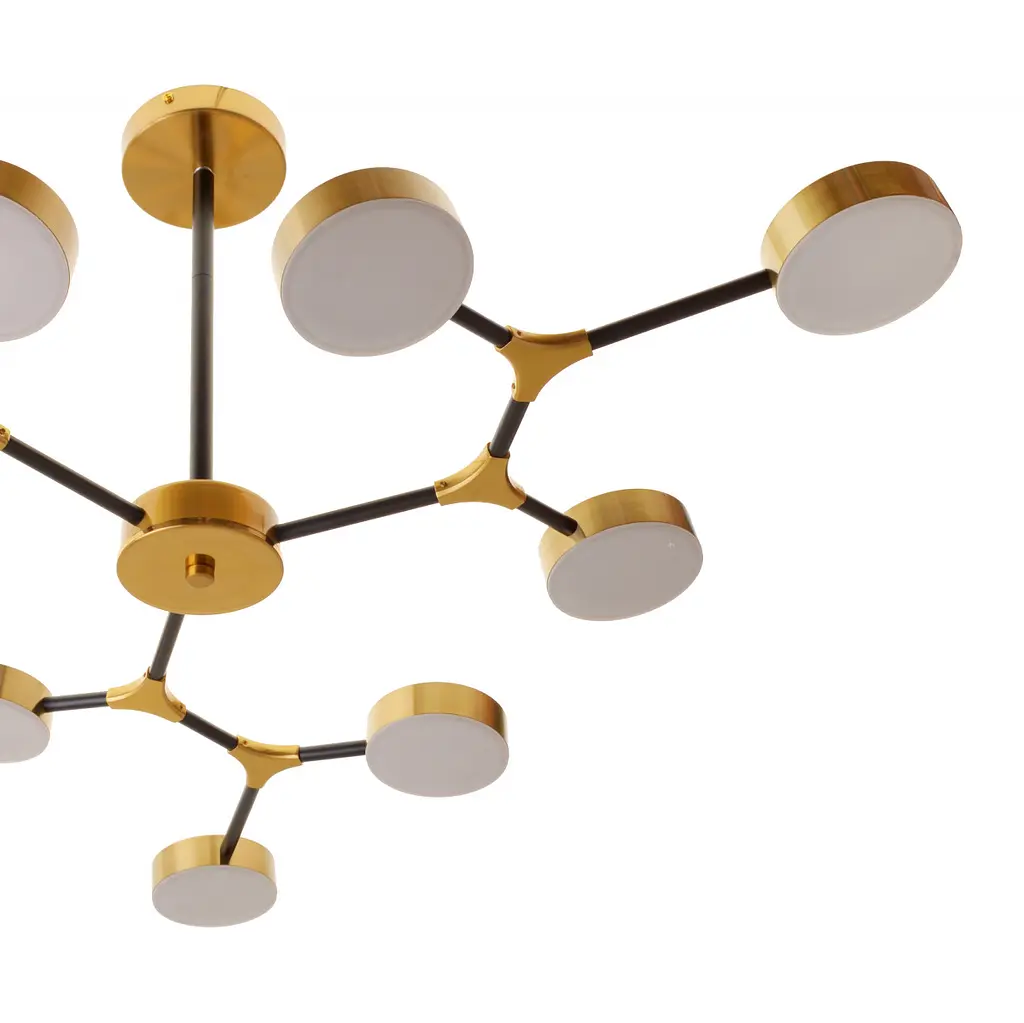 Люстра Brille светодиодная 63W WW+NW+CW BZ (BL-784S/9) - фото 6