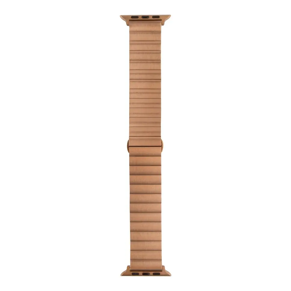 Ремінець No Brand Metal Link Apple Watch 41/Apple Watch 40/Apple Watch 38mm Rose Gold (37193_3610708) - фото 2