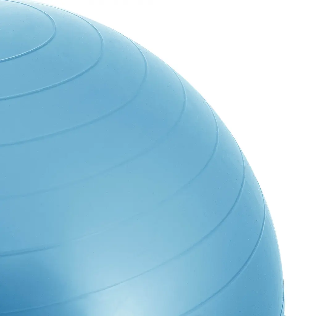 М'яч для фітнесу (фітбол) Springos 55 см Anti-Burst FB0006 Sky Blue - фото 5