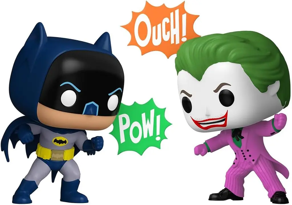 Коллекционная фигурка Funko Pop ДС Бетмен и Джокер DC Batman and The Joker 10 см Exclusive 2-Pack - фото 2