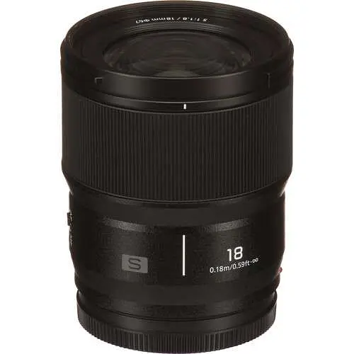 Об'єктив Panasonic S-S18E Lumix S 18 мм F1.8 - фото 11