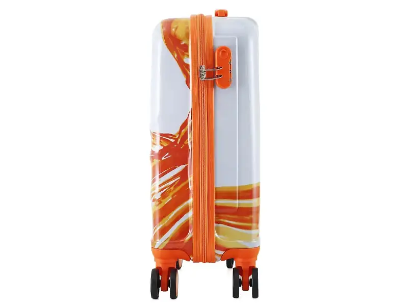 Валіза Semi Line 20 S White/Orange Print (T5655-1) - фото 3