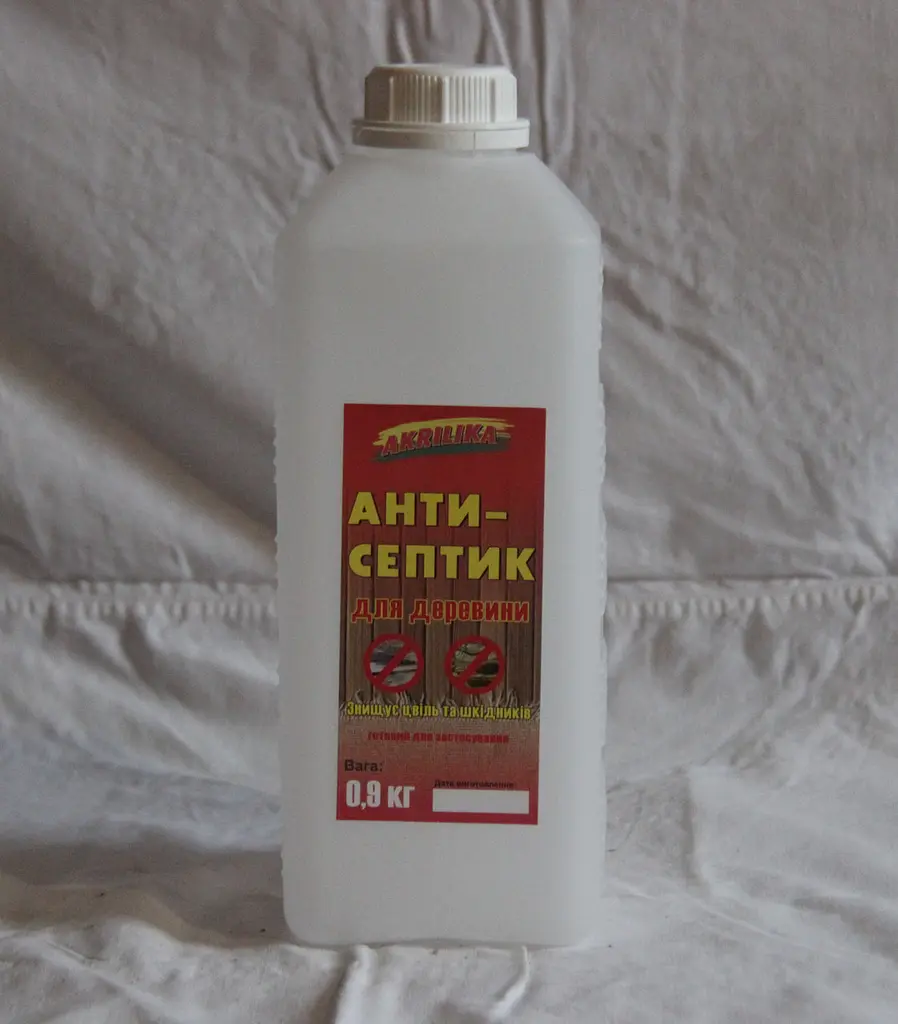 Антисептик Akrilika для дерева готовий 2 л - фото 3