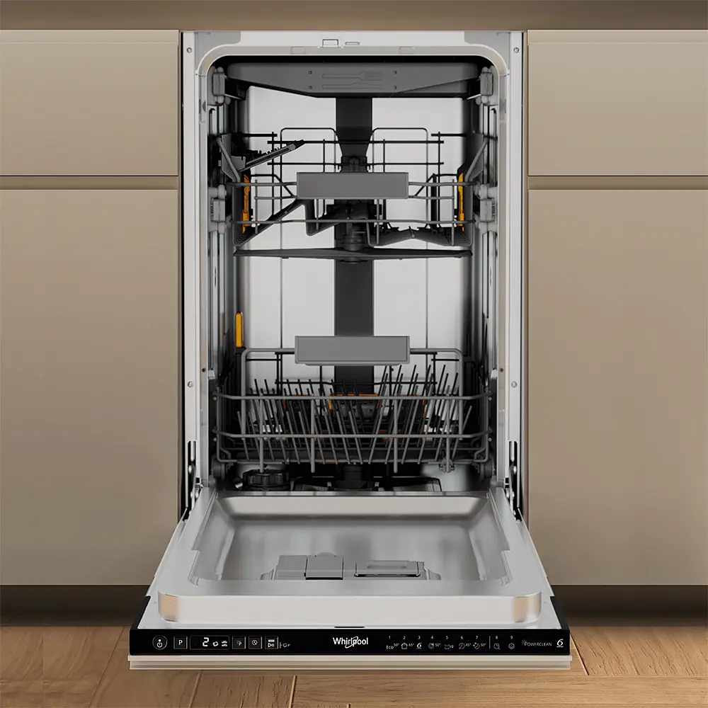 Вбудована посудомийна машина Whirlpool WH4ID10CS60 з трьома кошиками - фото 9