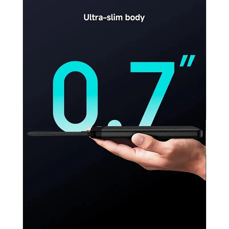 Зовнішній акумулятор Xiaomi Neoseek Ultra-Thin Power Bank 20000mAh 55W M320 Air (iPB2055s) - фото 2