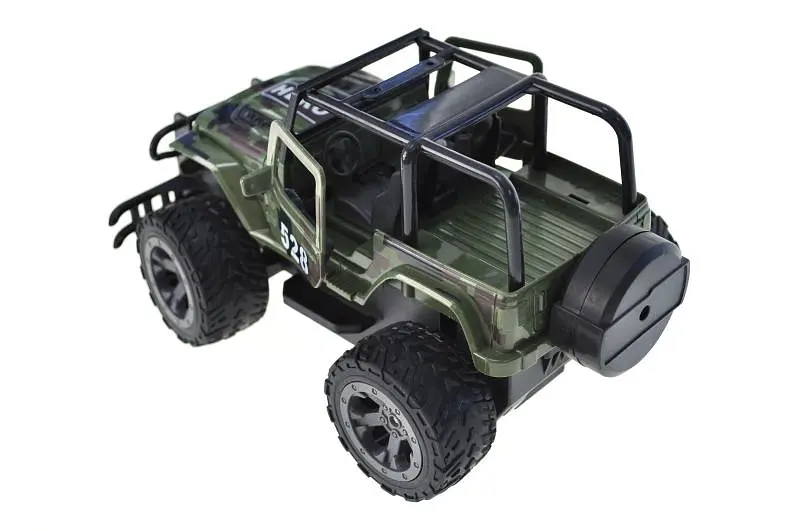 Машинка на радіокеруванні військовий джип акумуляторна Urban Off-Road 25968-1A в коробці р.20, 5х12, 8х10, 5см - фото 2