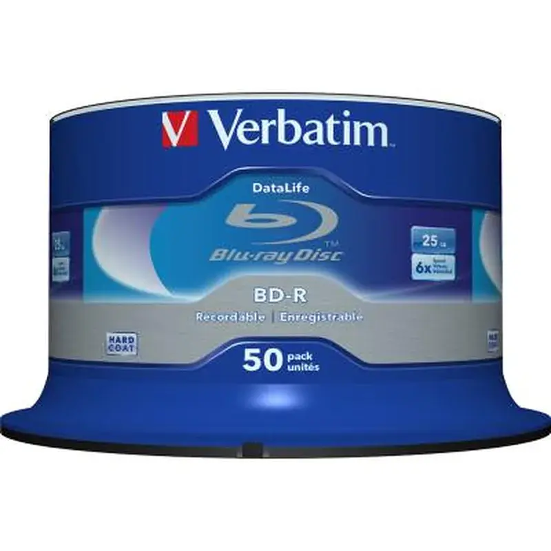 Диск BD Verbatim 25Gb 6x Cacke 50шт Datalife (43838) - фото 2