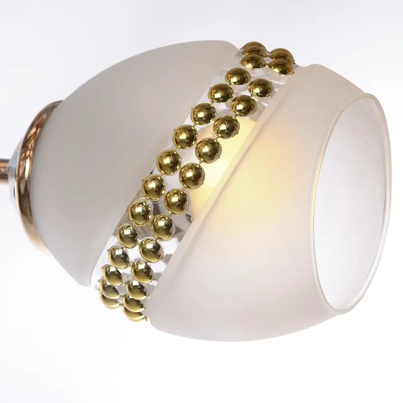 Люстра потолочная Brille классическая E27 60W G (LK-273C/5) - фото 7