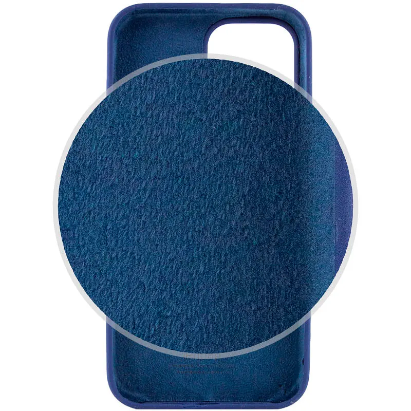 Чохол Silicone Case для Apple iPhone 15 Pro Deep Navy AA [92758] - фото 3