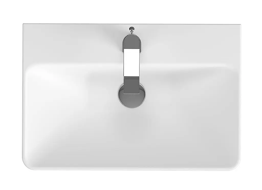 Тумба з умивальником Cersanit Lara Mille Slim 60 біла S801-359 - фото 3
