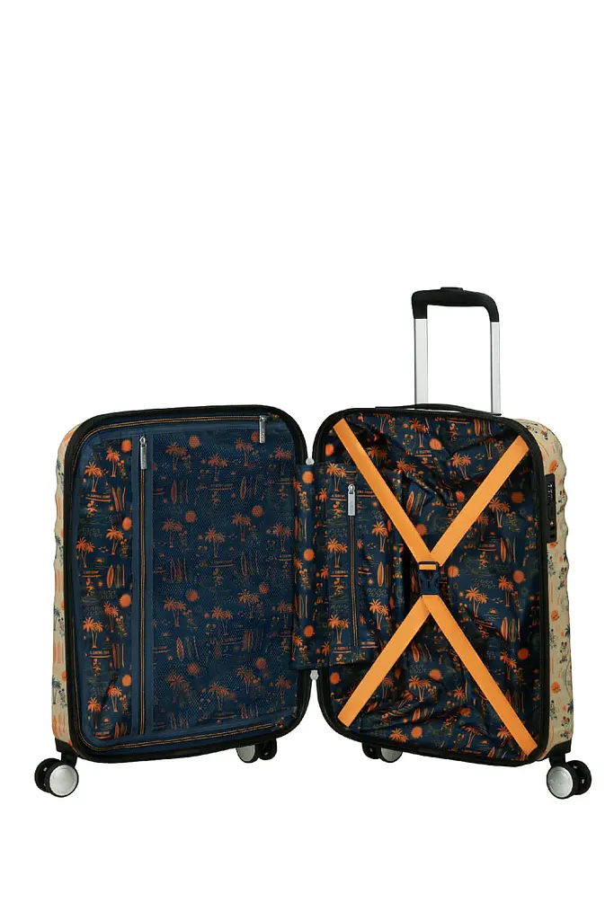 Валіза 55 См American Tourister WAVEBREAKER DISNEY MICKEY SUPER SURFER 55x40x20 31C*47017 - фото 2