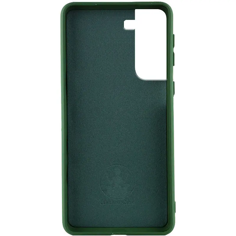 Чехол Silicone Cover Lakshmi A для Samsung Galaxy S23 Зеленый / Dark Green, Силикон - фото 2