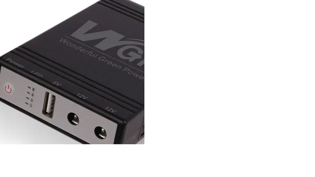 ДБЖ для роутера WGP Mini DC UPS WGP103 10400mAh - фото 2