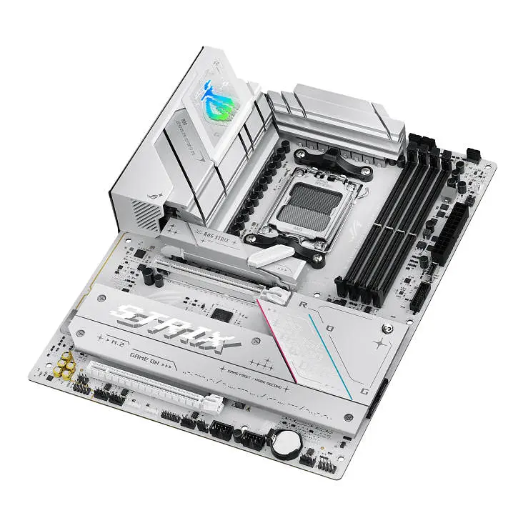 ASUS Материнська плата ROG STRIX B850-A GAMING sAM5 B850 4xDDR5 M.2 HDMI DP Wi-Fi BT ATX білий - фото 7