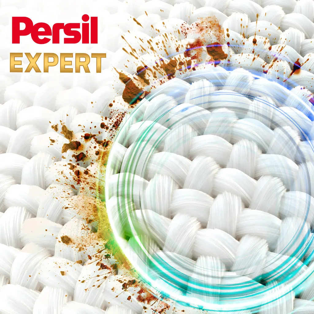 Пральний порошок Persil Expert Deep Clean Автомат Свіжість від Silan 1.2 кг (9000101804683) - фото 3