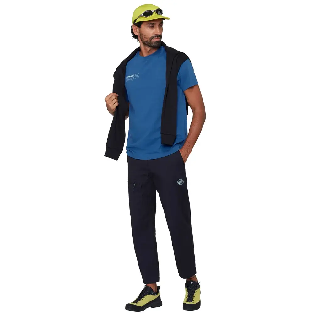Футболка Mammut Base T-Shirt Men Multi-Pitch M tschiel - фото 6