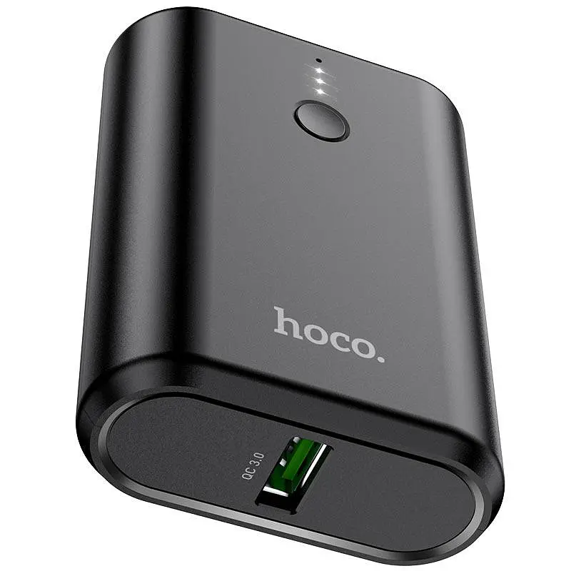 Портативна батарея Hoco Q3 Mayflower PD20W+QC3.0 10000mAh Black - фото 2
