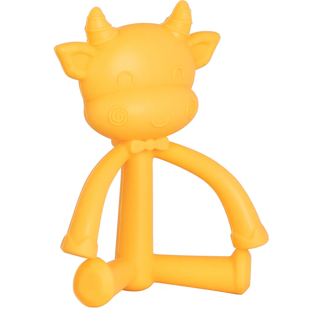 Прорезыватель Baby Team Животные силиконовые (4029_коровка) - фото 2