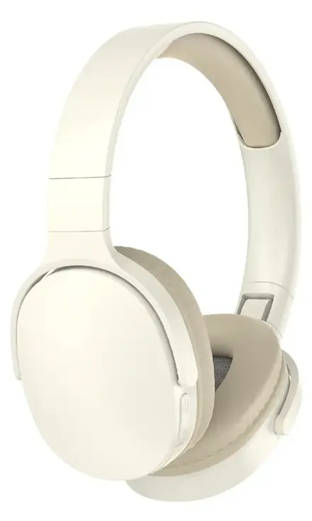 Бездротові накладні навушники MZ Sport C-6713 Bluetooth 5.3 MP3 FM-радіо 64 години роботи бежевий - фото 2