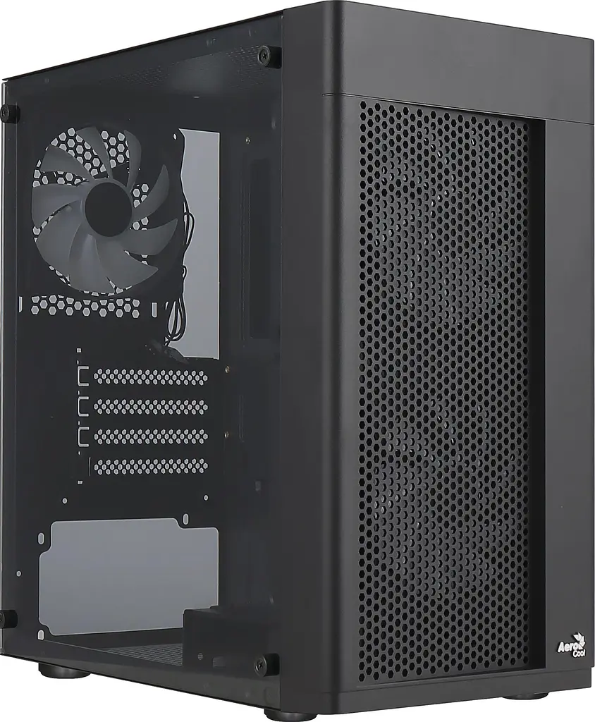 Корпус AeroCool Hexform-G-BK-v2 (ACCX-PV38004.11) Black 600W - фото 2