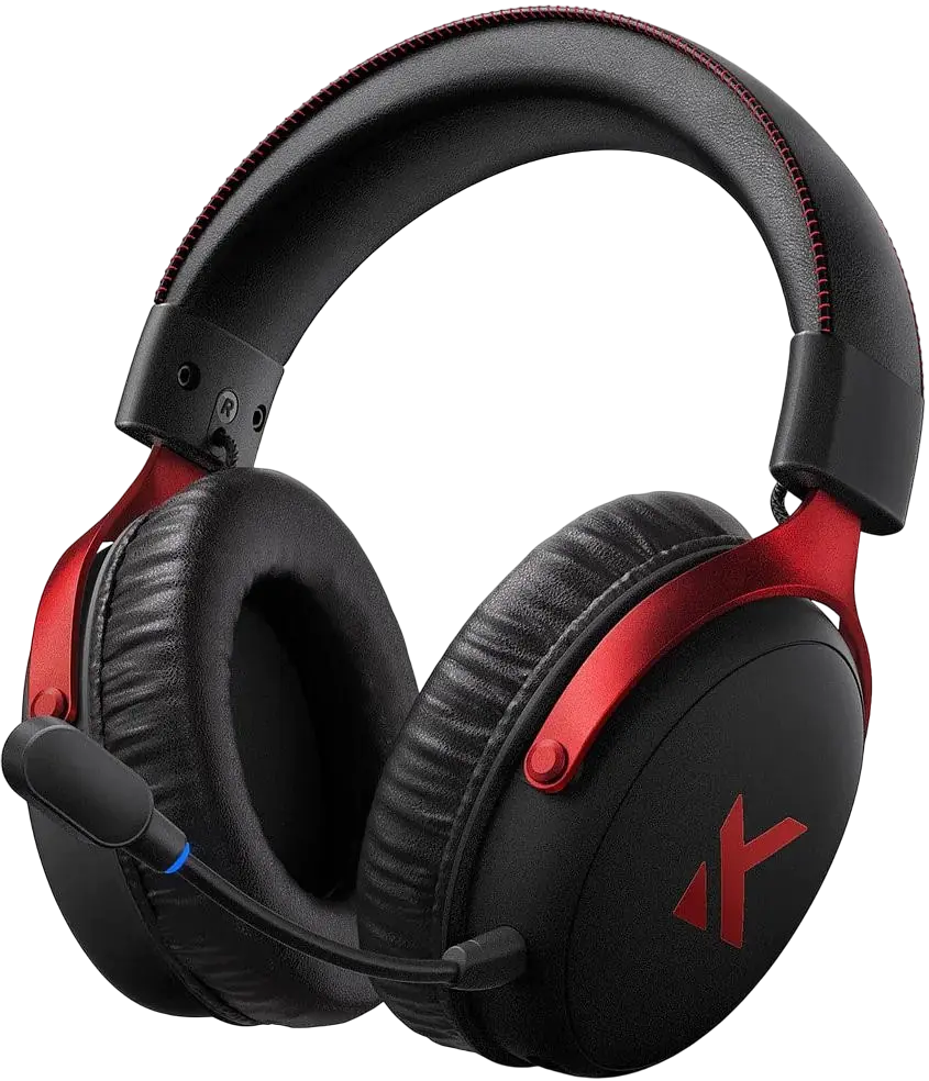 Гарнітура Mchose V9 PRO Black-Red (HW-V9-4) - фото 2