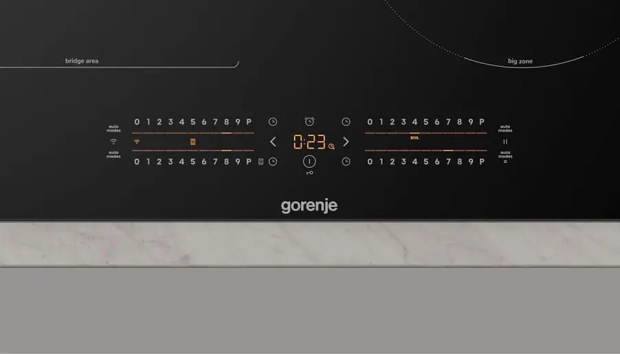 Варильна поверхня Gorenje індукційна 60 см PowerBoost SliderTouch збільшена площа приготування чорний - фото 3